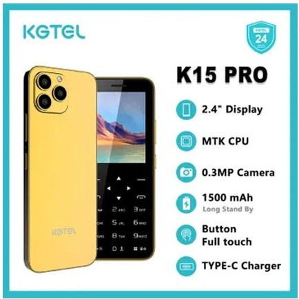 گوشی موبایل کیبورد لمسی طرح آیفون 14 کاجیتل مدل k15pro